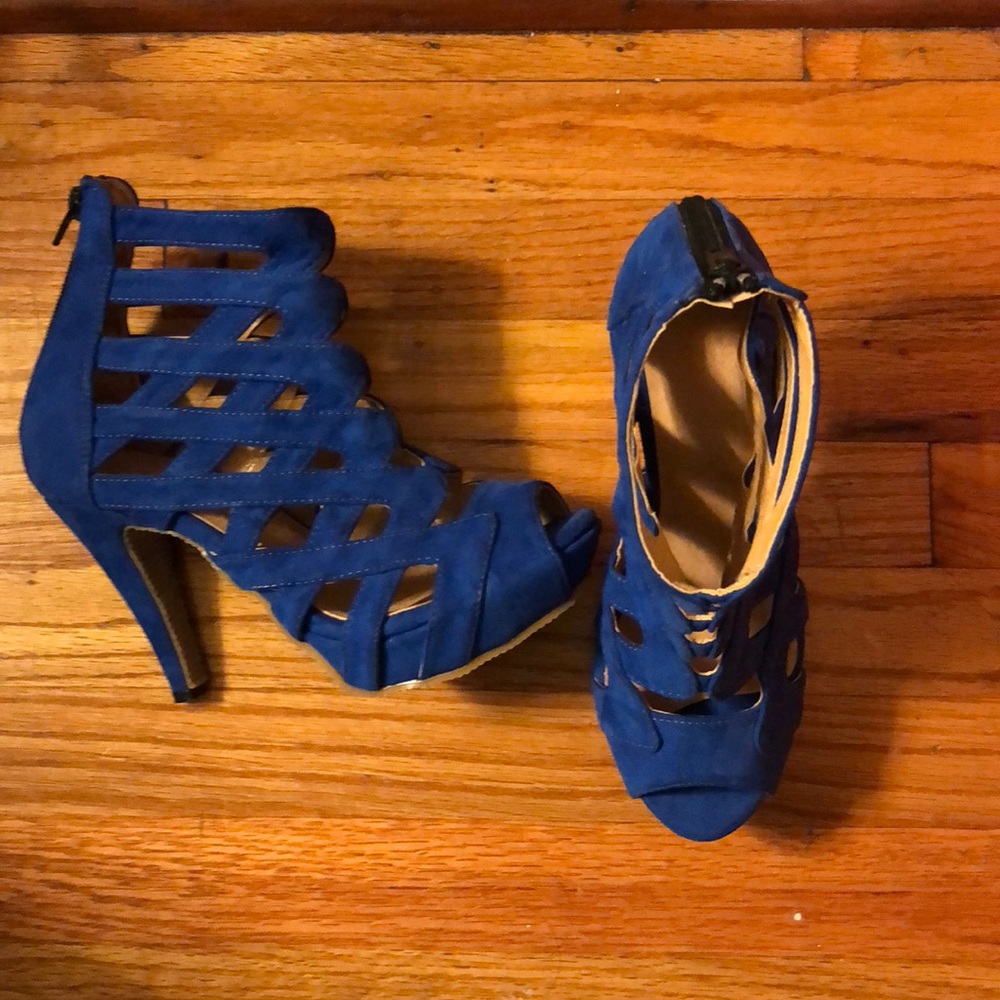 High heels.